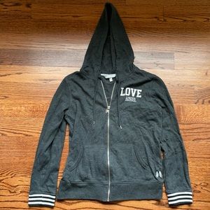 Victoria’s Secret Zip Hoodie Sweatshirt
